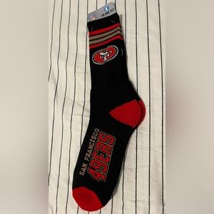 NWT 49ers Socks